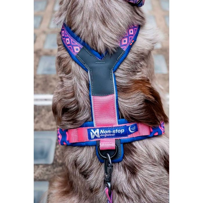 Non-stop dogwear Line Harness 5.0 Rachel Pohl edition morado rosa