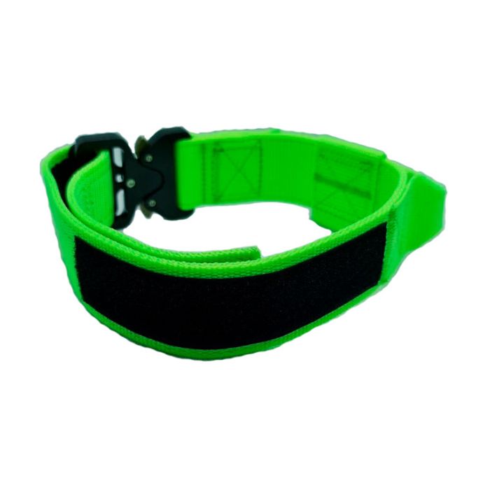 Euro Joe Collar táctico verde con asa 38 mm