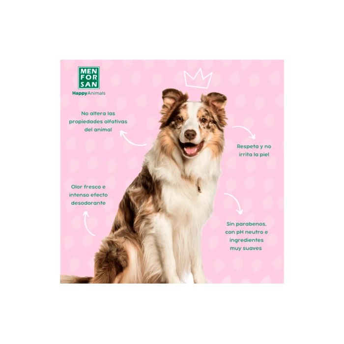 Menforsan Agua de colonia para perros fresa 125 ml