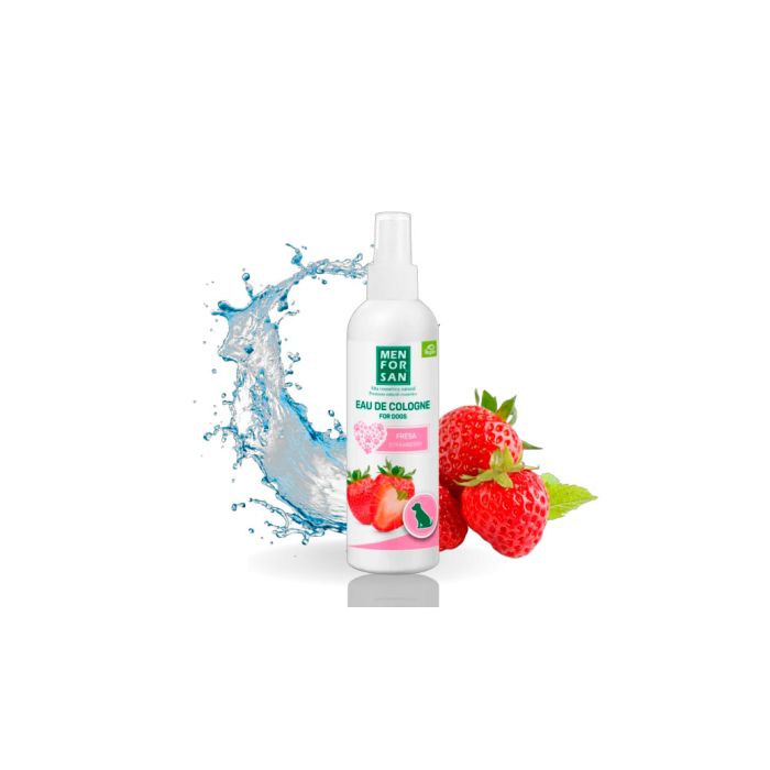 Menforsan Agua de colonia para perros fresa 125 ml