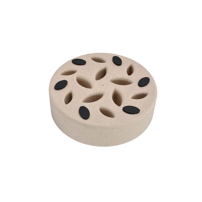 Nayeco Comedero lento de bambú beige 1,43 l