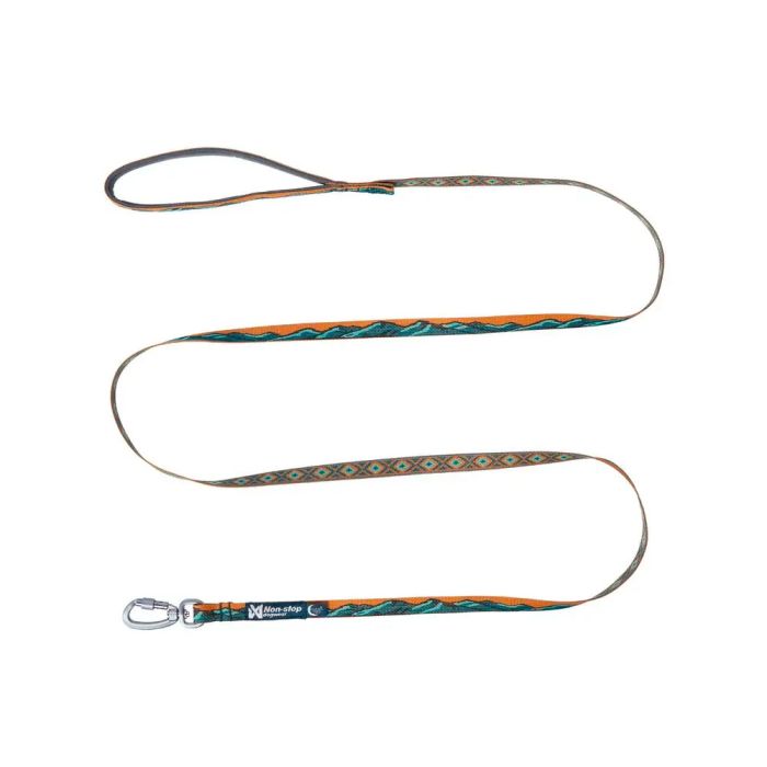 Non-stop dogwear Trail quest leash Rachel Pohl edition turquesa roble 15 mm x 2 m
