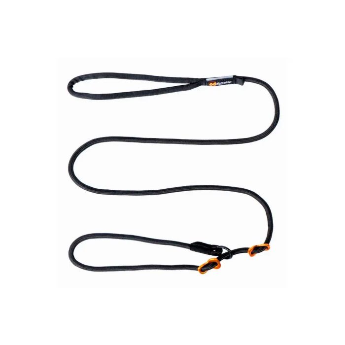 Correa retriever ajustable para perros – Fabricada en material reciclado, con topes de aluminio para mayor seguridad. Ideal para adiestramiento y paseo – Zona K9