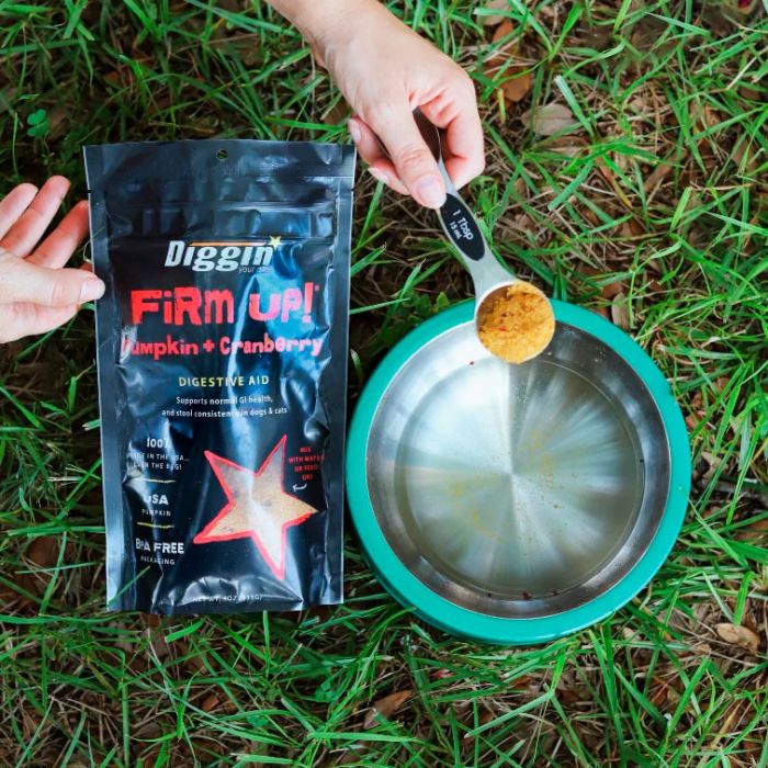 Diggin' Your Dog Firm Up! Cranberry Regulador gastrointestinal con apoyo urinario 113 g