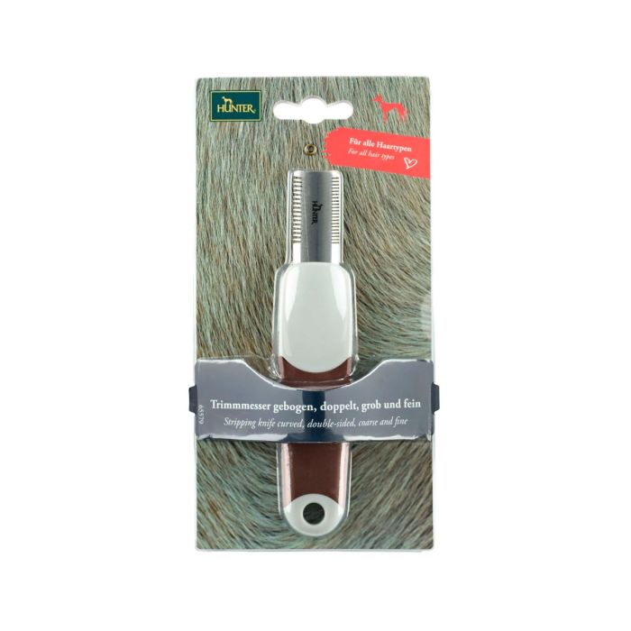 Hunter Cuchilla para stripping curva doble