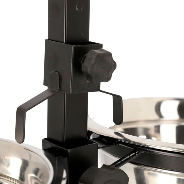 Dingo Cuencos silenciosos con soporte ajustable