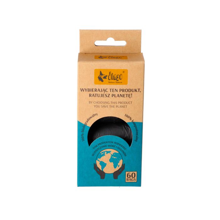 Dingo Bolsas compostables en caja de 4 x 15 unidades