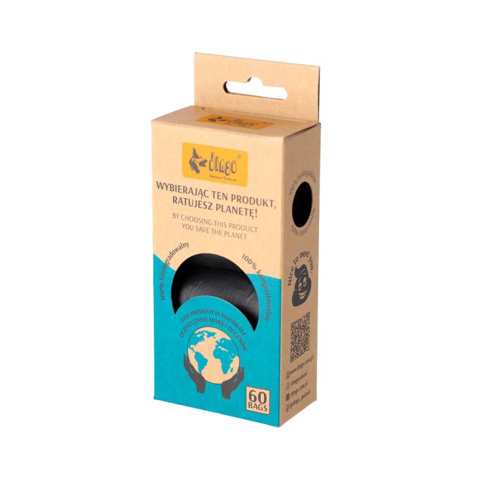 Dingo Bolsas compostables en caja de 4 x 15 unidades