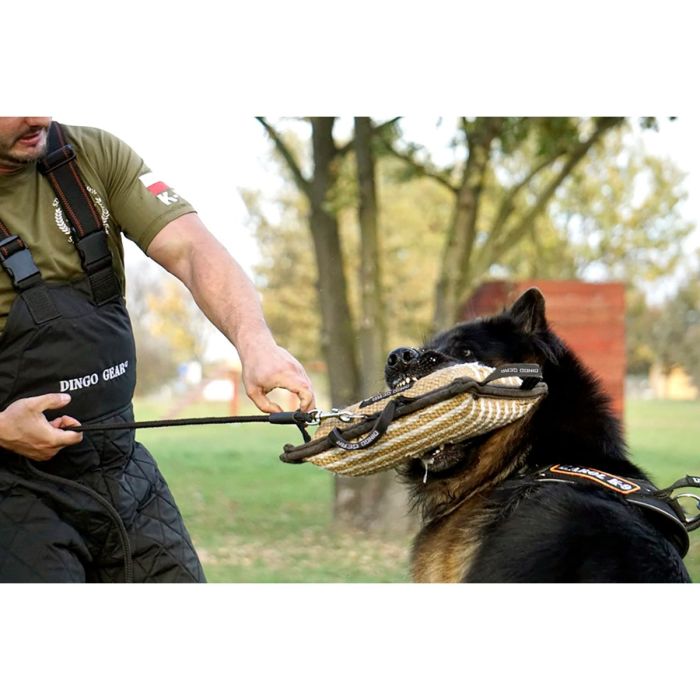 Dingo Gear Corrector de mordida de yute reforzado