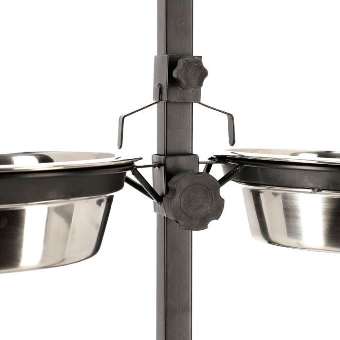 Dingo Cuencos silenciosos con soporte ajustable