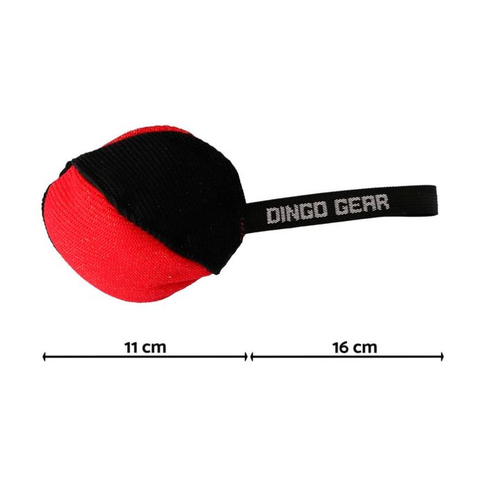 Dingo Gear Pelota de tela francesa de 11 cm con asa