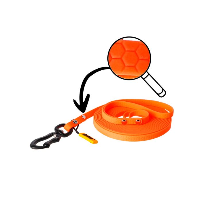 Dingo Correa Flex panal para entrenamiento con asa 10 mm x 3 m