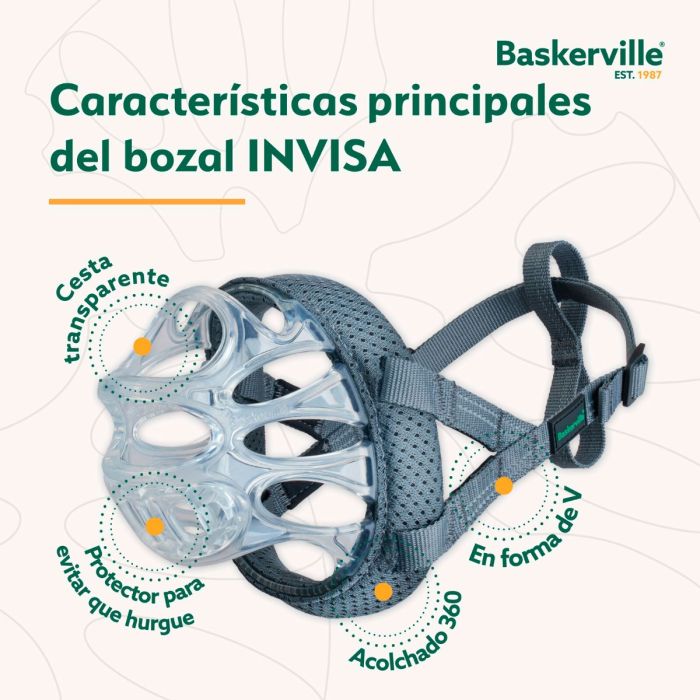 Company of Animals Bozal Baskerville INVISA