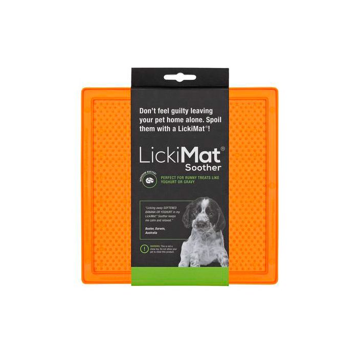 LickiMat Soother naranja