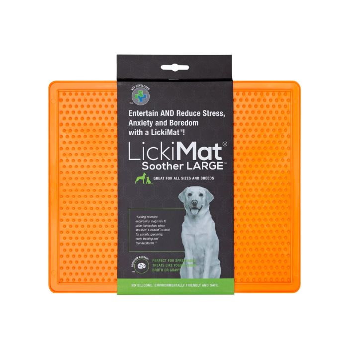LickiMat Soother XL naranja