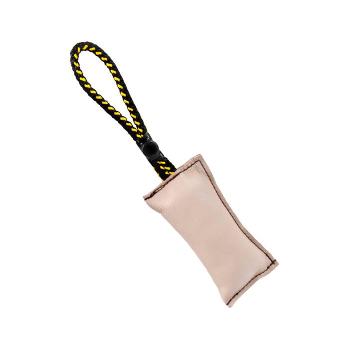 Dingo Gear Mordedor magnético de cuero con un asa 10 cm x 5 cm