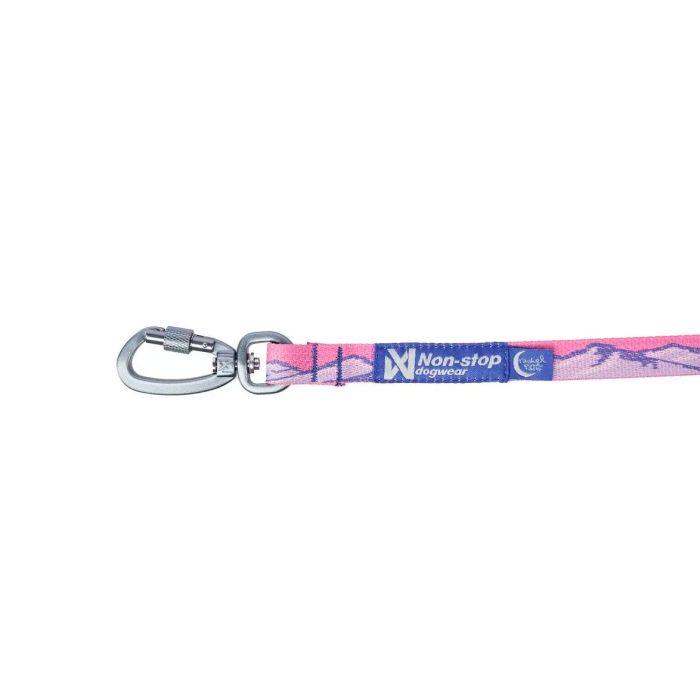 Non-stop dogwear Trail quest leash Rachel Pohl edition rosa 15 mm x 2 m