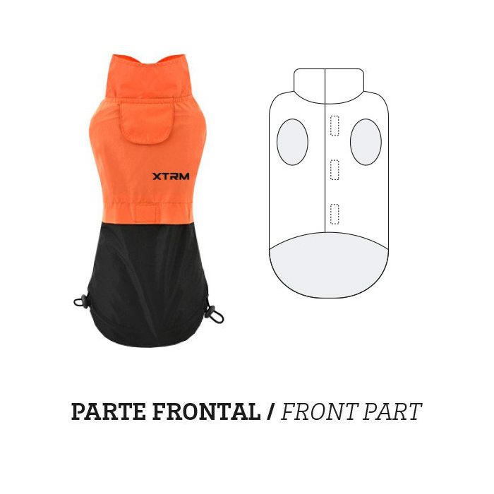 Nayeco Impermeable XTRM naranja