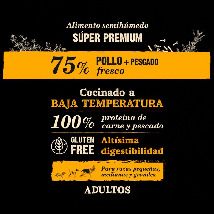 NutraDog Wild 75% pollo y pescado