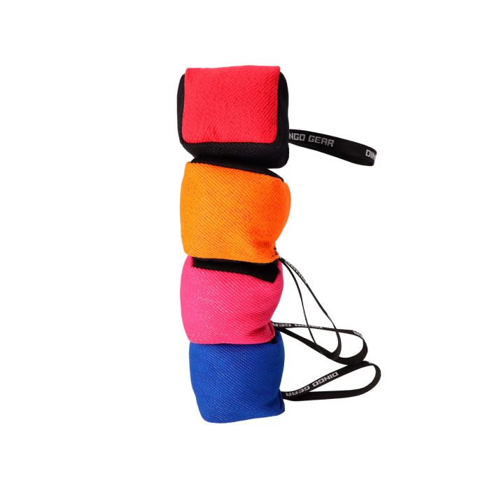 Dingo Gear Pelota cúbica de tela francesa 10 cm