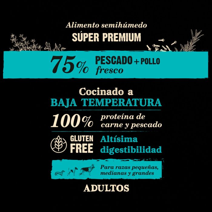 NutraDog Wild 75% pescado y pollo