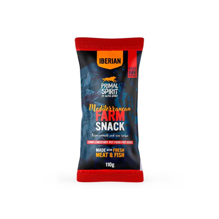 Alpha Spirit Primal Snack Mediterranean Farm 110 g