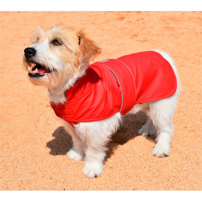 Nayeco Impermeable Dancing Rain cerrado rojo