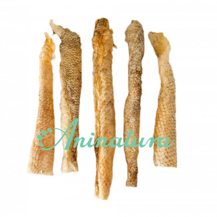 Aninatura Snacks de piel de lubina 100 g