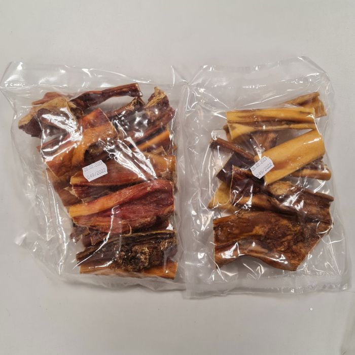 Aninatura Snacks de piel de cabeza de vacuno