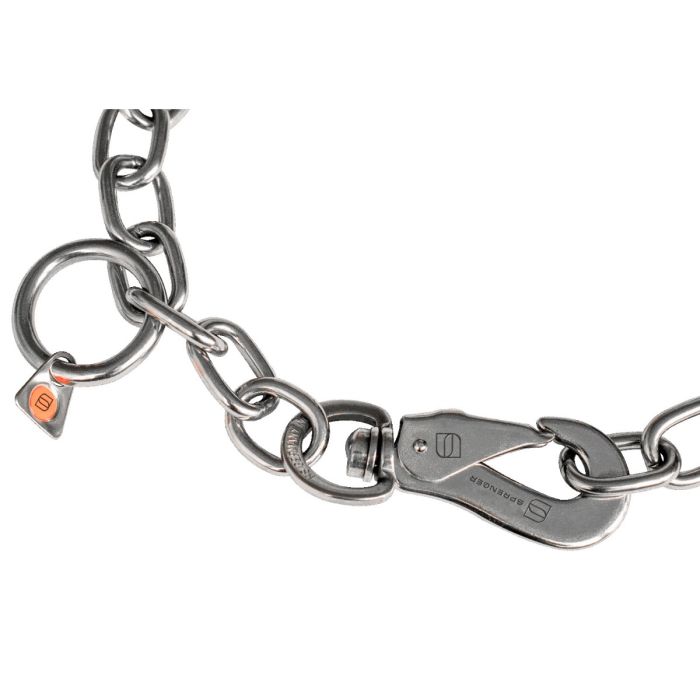HS Sprenger Collar eslabón ajustable de acero inoxidable 4 mm