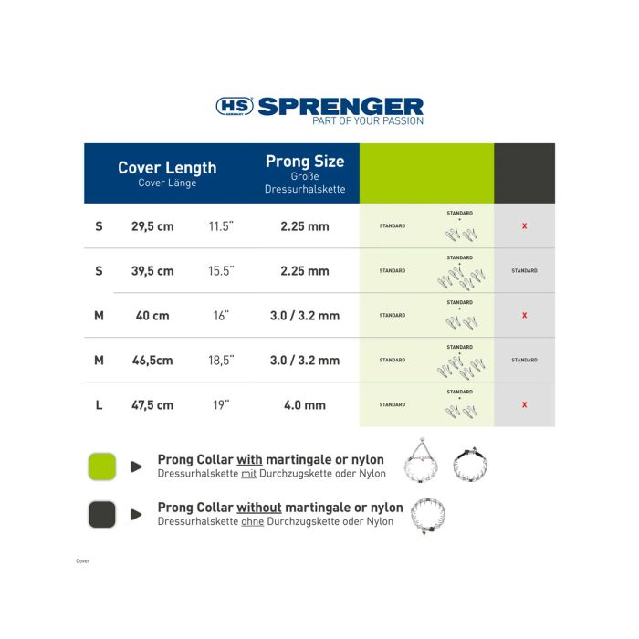 HS Sprenger Funda negra reflectante para collar Ultra-Plus