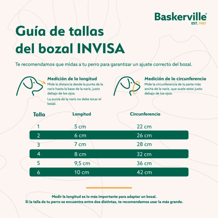Company of Animals Bozal Baskerville INVISA