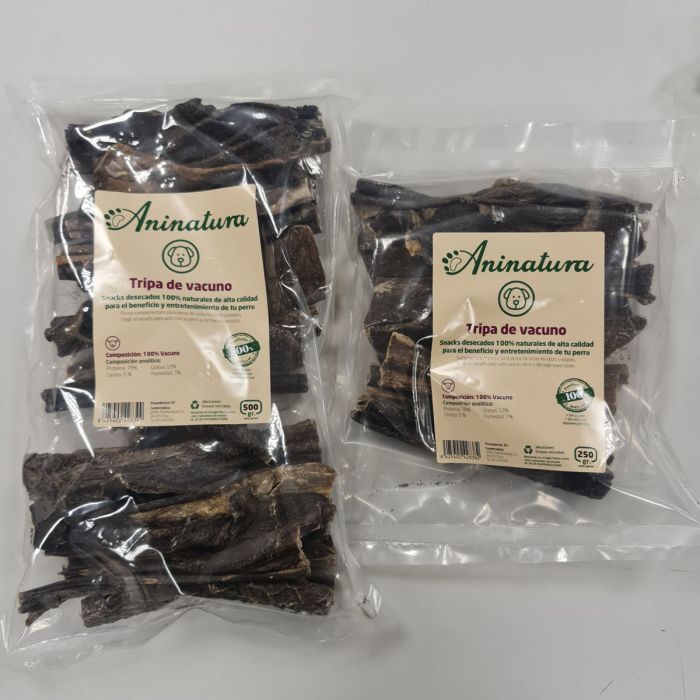 Aninatura Snacks de tripa natural de vacuno