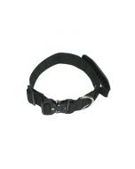 Collar táctico para perro Sporthund negro con asa de control y cierre rápido