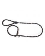 Julius-K9 Correa cordino retriever negra de 12 mm