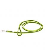 Julius-K9 Correa neon de goma entretejida 14 mm con asa
