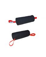 Cilindro de entrenamiento HST con dos asas rojas, hecho de tela francesa resistente, tamaño 300x120 mm