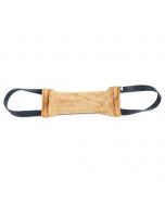 Julius-K9 Mordedor de cuero con dos asas