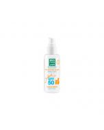 Botella de protector solar Menforsan SPF 50+ para perros y gatos 60 ml.