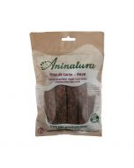 Snack natural para perros Aninatura tiras de carne de pavo 150g
