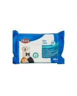 Toallitas Trixie para cuidado ocular con Aloe Vera para perros, gatos y pequeños animales