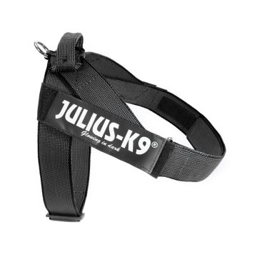 Julius-K9 Arnés IDC de cinta negro