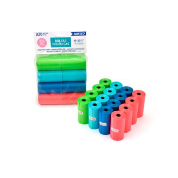 Nayeco Bolsas higiénicas perfumadas 16 rollos