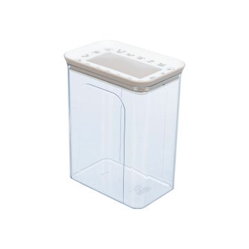 Bote hermético para alimento y snacks – Recipiente de plástico resistente con sellado seguro para conservar la frescura del pienso – Zona K9