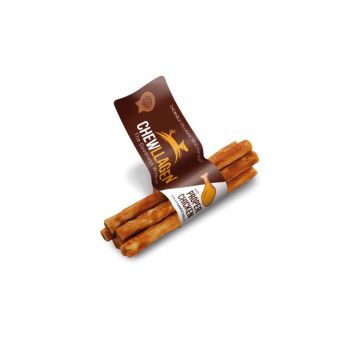 Chewllagen Pollo Mini Rolls 12.5cm – Snacks naturales con colágeno para perros, pack de 5 unidades – Zona K9