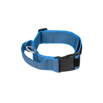 Julius-K9 Collar ligero azul con asa