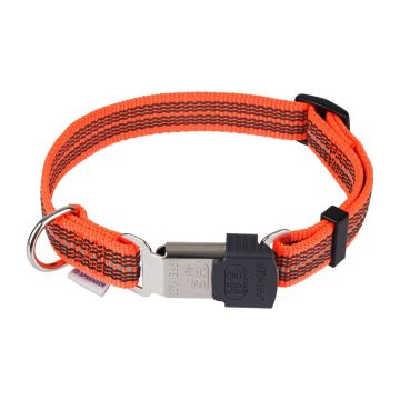 HS Sprenger Collar ajustable naranja reflectante