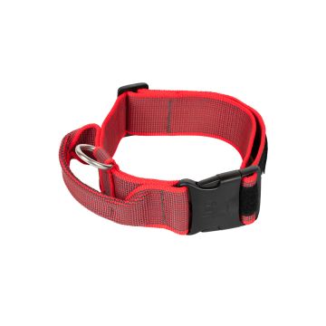 Julius-K9 Collar ligero rojo con asa
