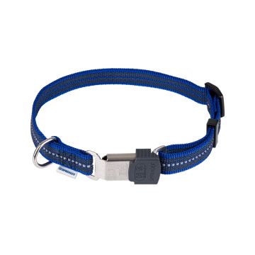 HS Sprenger Collar ajustable azul reflectante