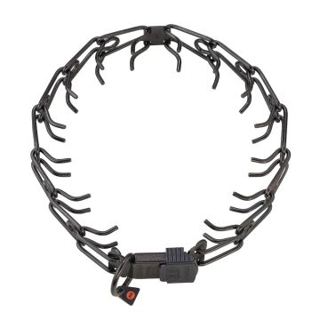 HS Sprenger Collar Ultra-Plus ClicLock Pro de acero inoxidable negro